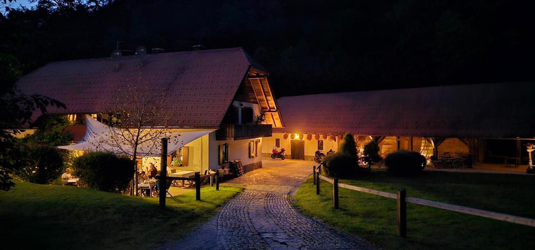 Domacija Seruga Countryside Hotel Novo Mesto Luaran gambar